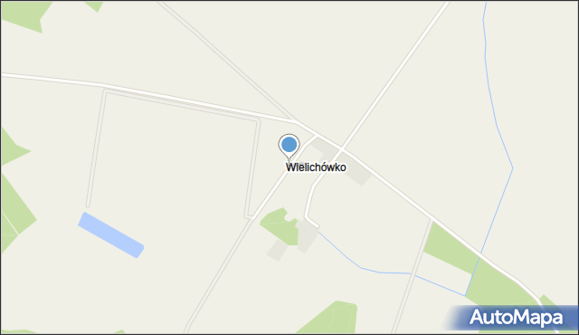 Wielichówko, Wielichówko, mapa Wielichówko