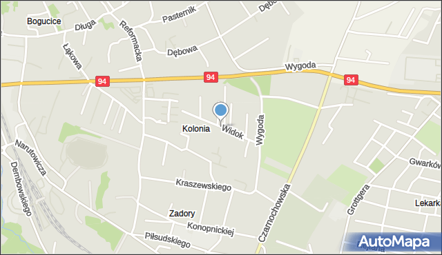 Wieliczka, Widok, mapa Wieliczka