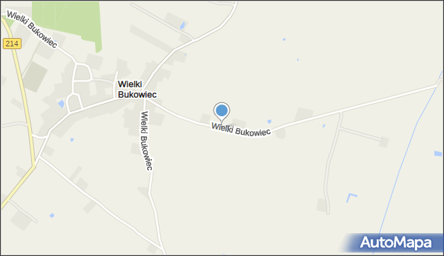 Wielki Bukowiec, Wielki Bukowiec, mapa Wielki Bukowiec