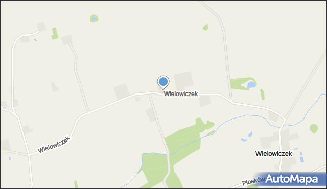 Wielowiczek, Wielowiczek, mapa Wielowiczek