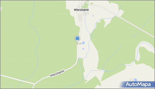 Wierzbianki, Wierzbianki, mapa Wierzbianki