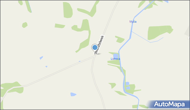 Wierzbówek, Wierzbówek, mapa Wierzbówek