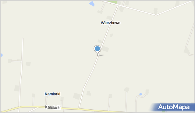 Wierzbowo gmina Lisewo, Wierzbowo, mapa Wierzbowo gmina Lisewo