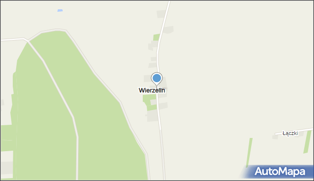 Wierzelin, Wierzelin, mapa Wierzelin