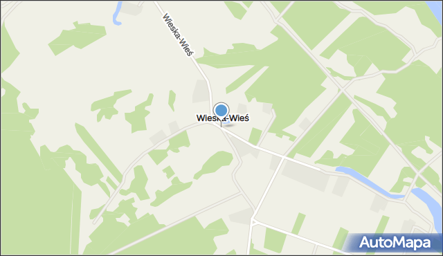 Wieska-Wieś, Wieska-Wieś, mapa Wieska-Wieś