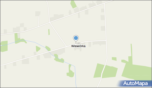 Wiewiórka gmina Bolesławiec, Wiewiórka, mapa Wiewiórka gmina Bolesławiec