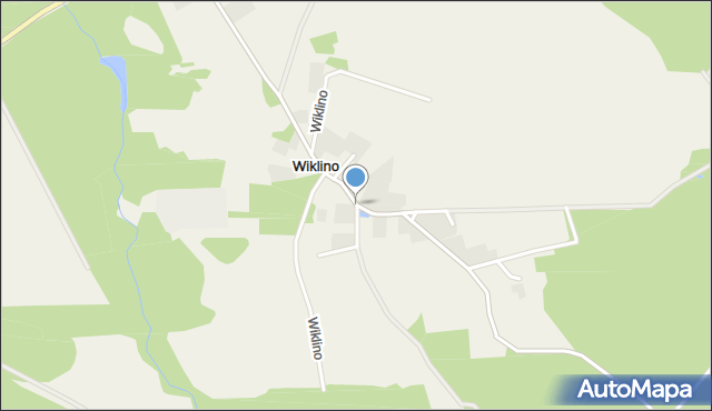 Wiklino, Wiklino, mapa Wiklino