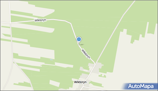 Wiktoryn gmina Ćmielów, Wiktoryn, mapa Wiktoryn gmina Ćmielów