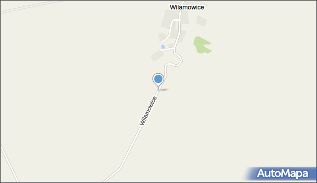 Wilamowice gmina Ciepłowody, Wilamowice, mapa Wilamowice gmina Ciepłowody