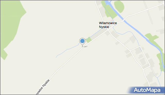 Wilamowice Nyskie, Wilamowice Nyskie, mapa Wilamowice Nyskie