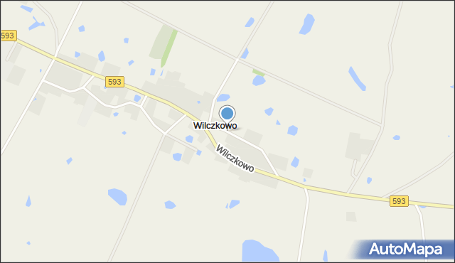 Wilczkowo gmina Lubomino, Wilczkowo, mapa Wilczkowo gmina Lubomino