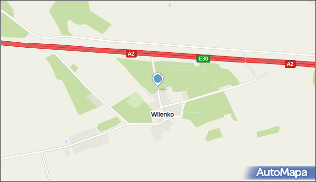 Wilenko, Wilenko, mapa Wilenko