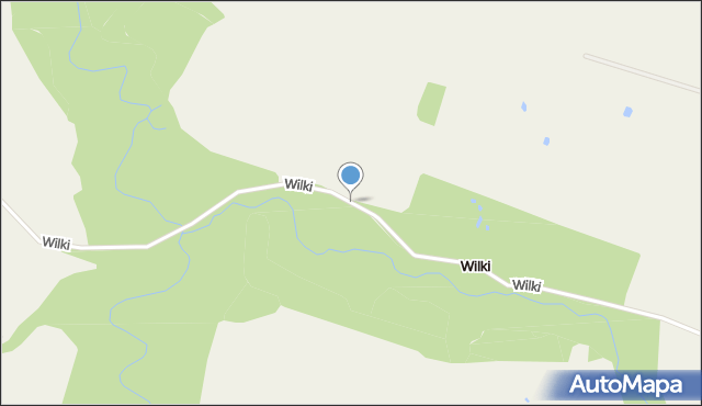 Wilki gmina Braniewo, Wilki, mapa Wilki gmina Braniewo
