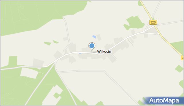 Wilkocin, Wilkocin, mapa Wilkocin