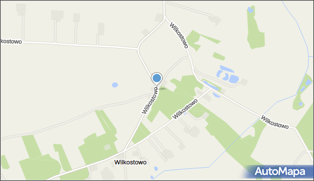 Wilkostowo, Wilkostowo, mapa Wilkostowo