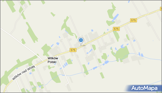 Wilków Polski, Wilków Polski, mapa Wilków Polski