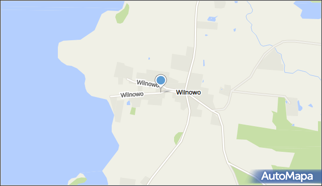 Wilnowo, Wilnowo, mapa Wilnowo