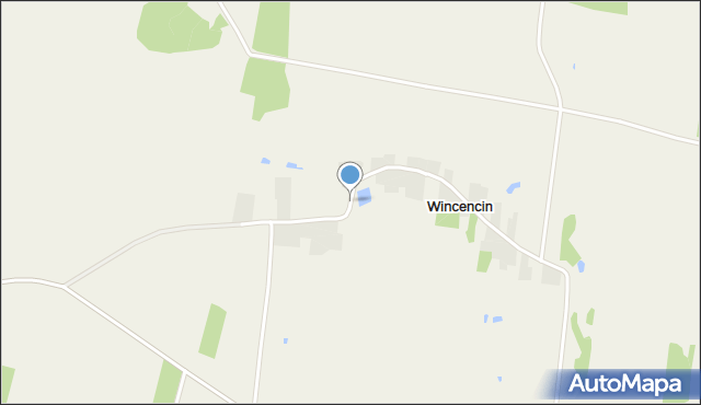 Wincencin, Wincencin, mapa Wincencin