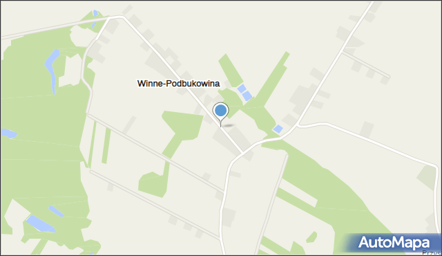 Winne-Podbukowina, Winne-Podbukowina, mapa Winne-Podbukowina