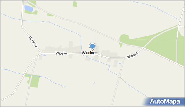 Wioska gmina Niechlów, Wioska, mapa Wioska gmina Niechlów