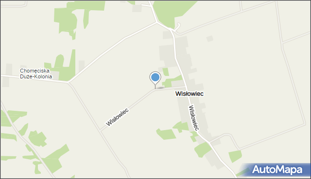 Wisłowiec, Wisłowiec, mapa Wisłowiec