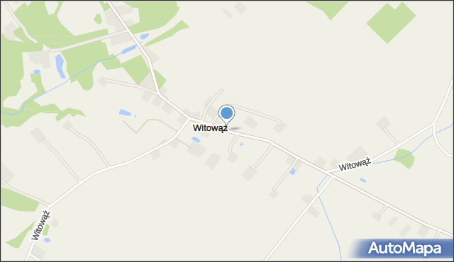 Witowąż, Witowąż, mapa Witowąż