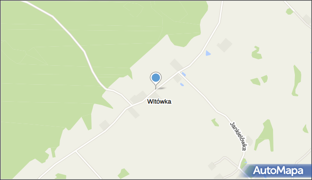 Witówka, Witówka, mapa Witówka