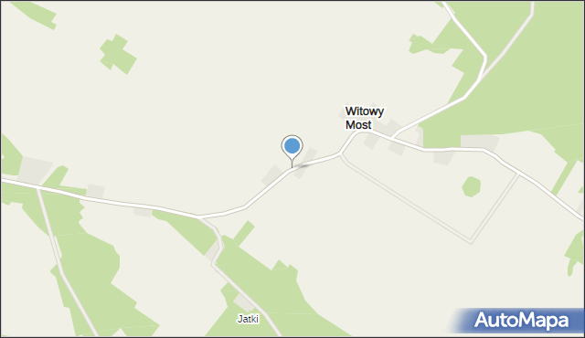 Witowy Most, Witowy Most, mapa Witowy Most