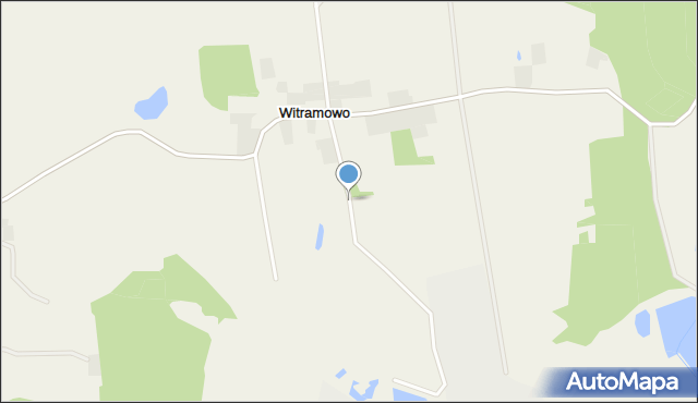 Witramowo, Witramowo, mapa Witramowo