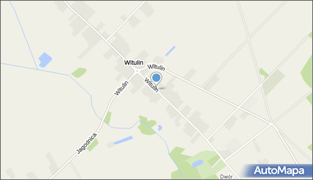 Witulin, Witulin, mapa Witulin