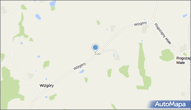 Wiżgóry, Wiżgóry, mapa Wiżgóry