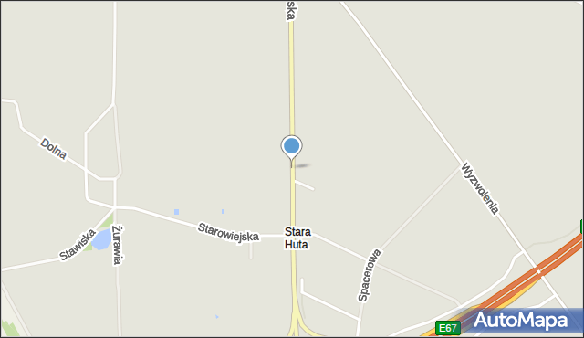 Złoczew, Wieluńska, mapa Złoczew