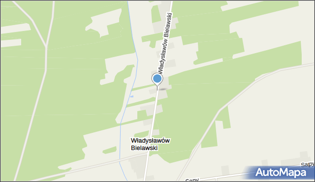 Władysławów Bielawski, Władysławów Bielawski, mapa Władysławów Bielawski