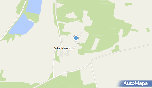 Włochówka, Włochówka, mapa Włochówka