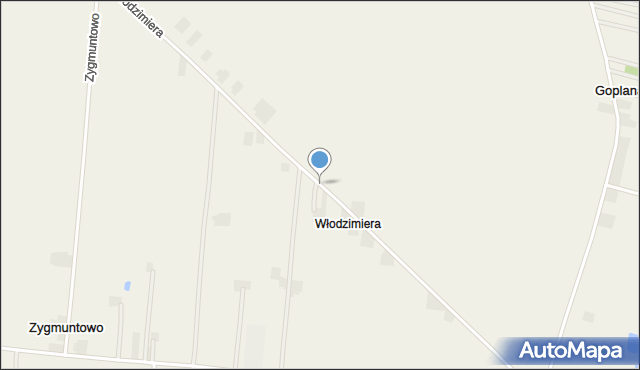 Włodzimiera, Włodzimiera, mapa Włodzimiera