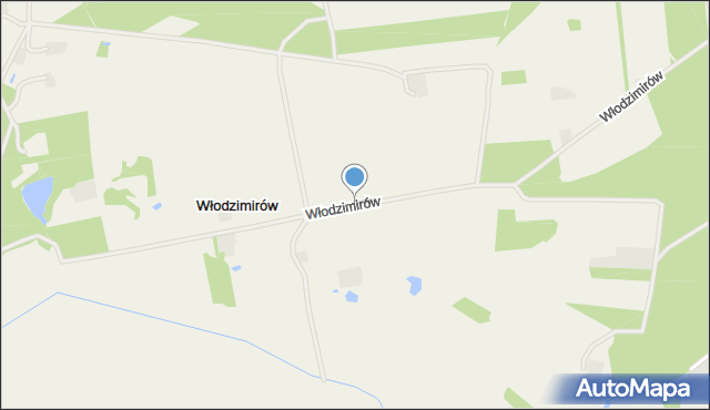 Włodzimirów, Włodzimirów, mapa Włodzimirów