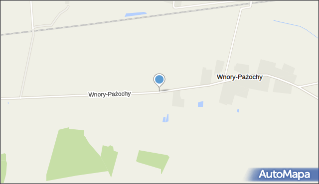 Wnory-Pażochy, Wnory-Pażochy, mapa Wnory-Pażochy