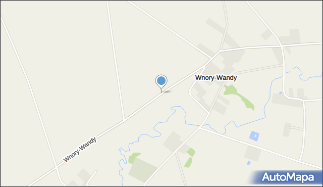 Wnory-Wandy, Wnory-Wandy, mapa Wnory-Wandy