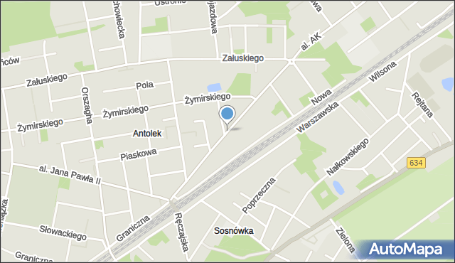 Kobyłka, Wołomińska, mapa Kobyłka