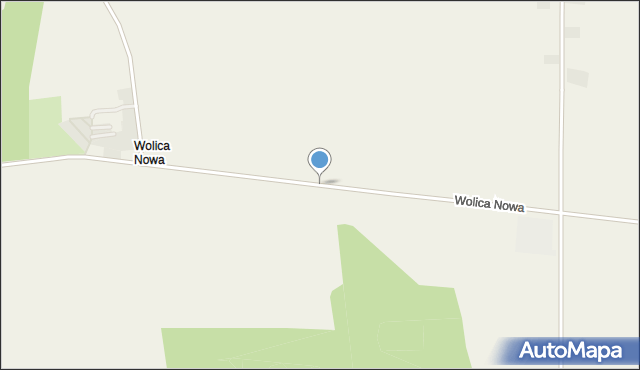 Nowe Miasto nad Wartą, Wolica Nowa, mapa Nowe Miasto nad Wartą