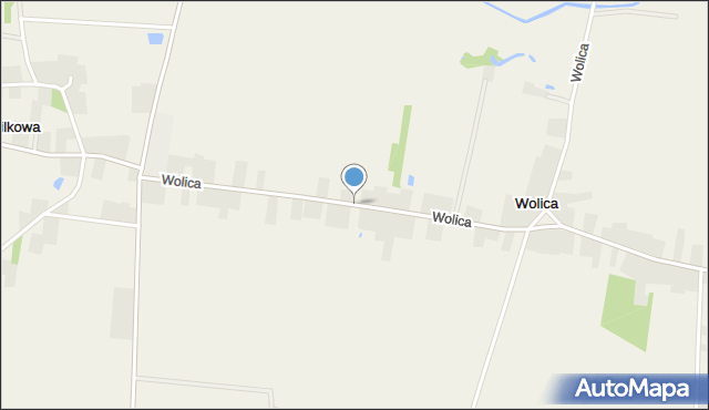 Połaniec powiat staszowski, Wolica, mapa Połaniec powiat staszowski