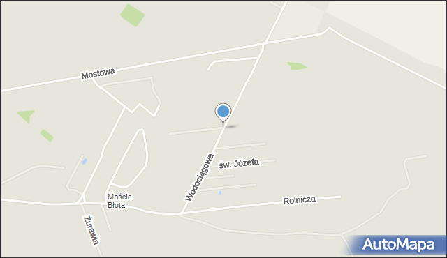 Reda, Wodociągowa, mapa Reda
