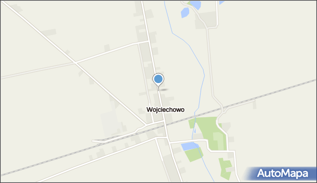 Wojciechowo gmina Jaraczewo, Wojciechowo, mapa Wojciechowo gmina Jaraczewo