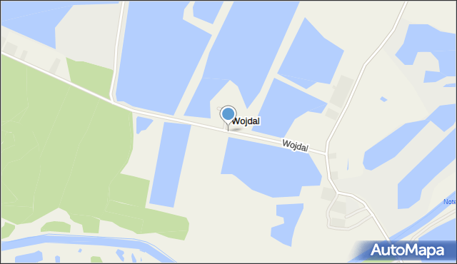 Wojdal, Wojdal, mapa Wojdal