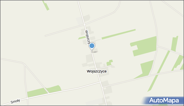 Wojszczyce, Wojszczyce, mapa Wojszczyce