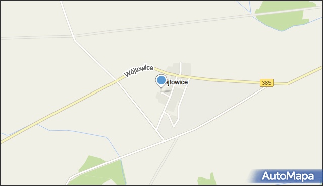 Wójtowice gmina Grodków, Wójtowice, mapa Wójtowice gmina Grodków