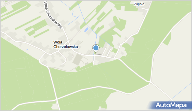 Wola Chorzelowska, Wola Chorzelowska, mapa Wola Chorzelowska