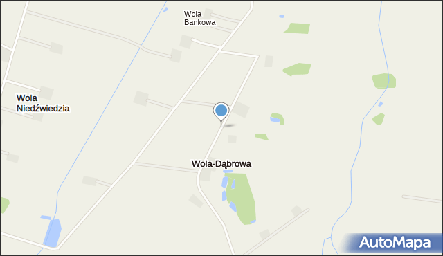 Wola-Dąbrowa, Wola-Dąbrowa, mapa Wola-Dąbrowa