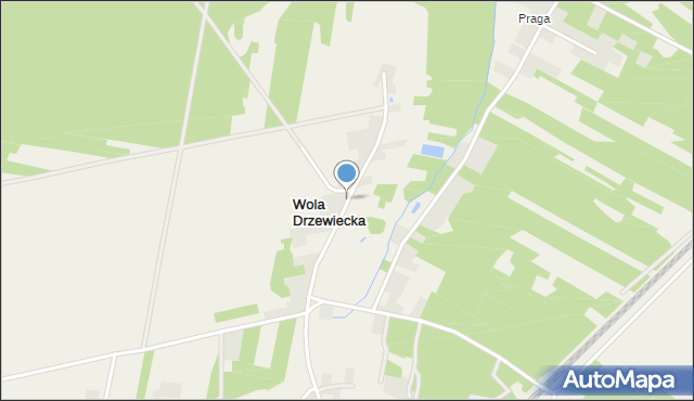 Wola Drzewiecka, Wola Drzewiecka, mapa Wola Drzewiecka