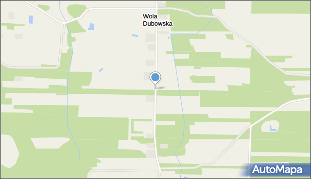 Wola Dubowska, Wola Dubowska, mapa Wola Dubowska